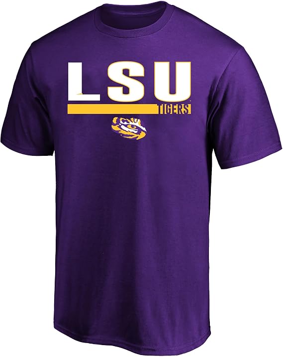 Profile Varsity Men's Big & Tall NCAA Supersoft Shortsleeve T-Shirt, Purple