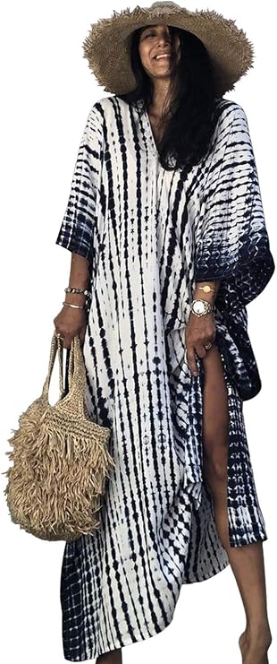 Women Beachwear Coverups Kaftan Casual Caftan Swimwear cover ups