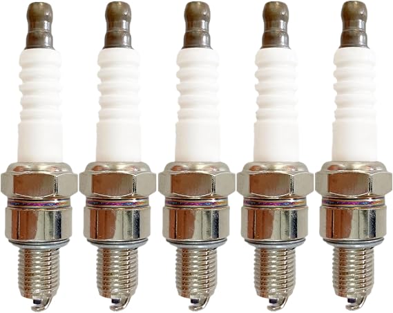 Spark Plug CR5HSB Replacement For NGK 6535 Hnoda GX22 GX31 GX100 Engine EB2000 EU2000 EB2000I EU1000I EU2000I 2000 series Generator Rep 98056-55777 (5 Pack)