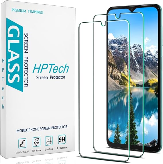 (2 Pack) Designed For Samsung Galaxy A13 5G Tempered Glass Screen Protector, Easy Installation, Bubble Free, Case Friendly