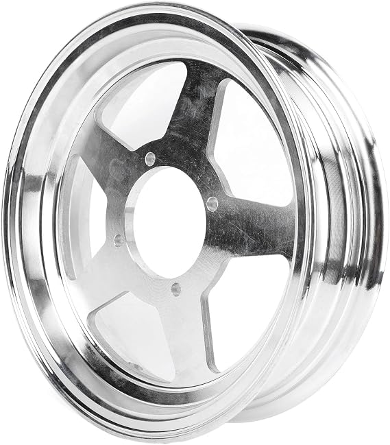 2.50 10 for Rear Tire Rim Hub Wheels Assembly, Aluminum Wheel Tire Rim Hub for 2-Stroke 49 Electric Scooters Mini Pocket Bike Mini Pit Dirt Bike