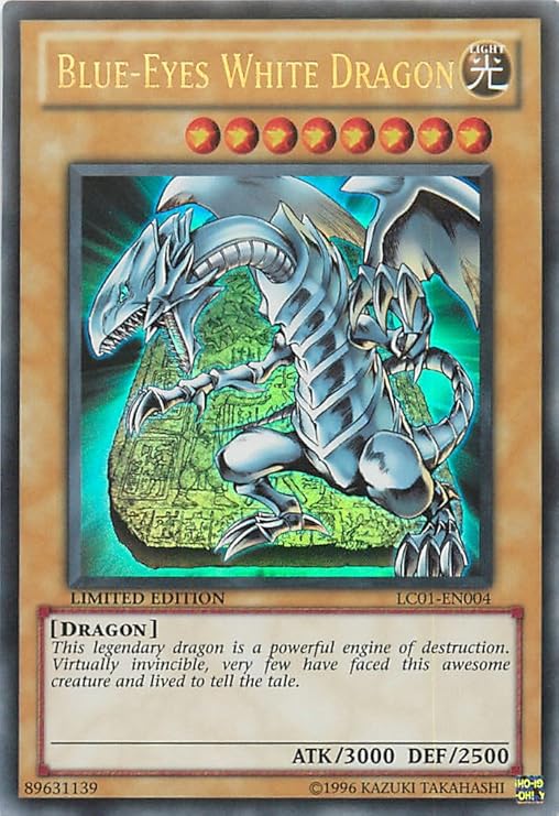 Yu-Gi-Oh! - Blue-Eyes White Dragon (LC01-EN004) - Legendary Collection - Limited Edition - Ultra Rare