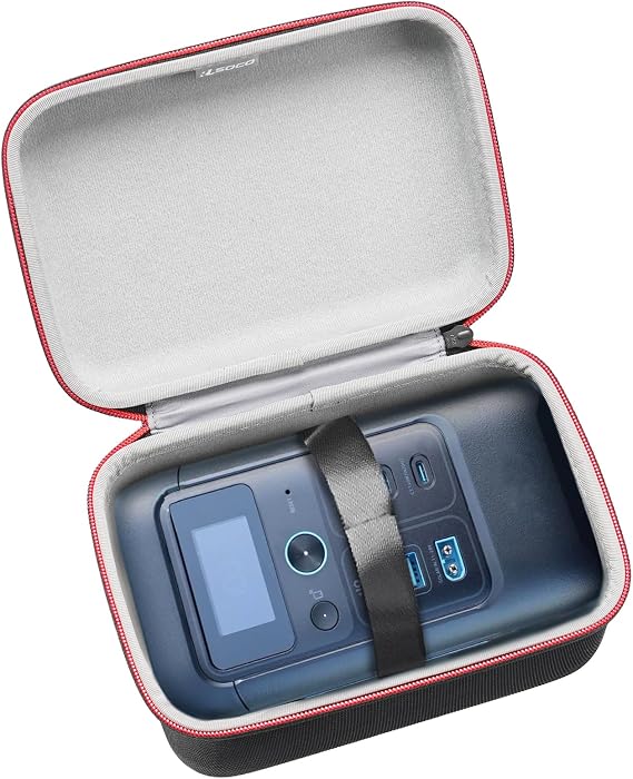 RLSOCO Carrying Case for Anker SOLIX C200 DC Power Bank Station,192Wh Portable Power Station,200W Solar Generator (Case Only)