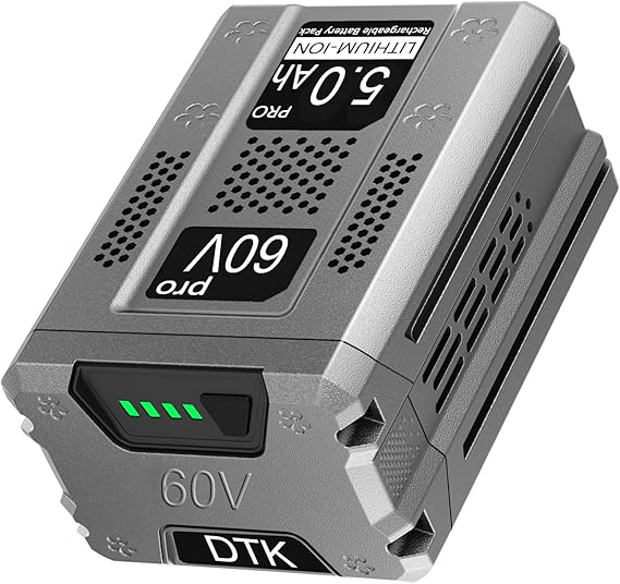 DTK Replacement for Greenworks 60V Battery LB60A00 LB60A01 5.0Ah
