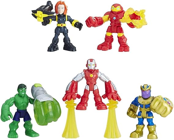 Playskool Heroes Marvel Super Hero Adventures The Power Up Squad