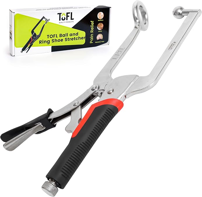 Ball & Ring Shoe Stretcher, Bunion Pads & 4 oz Shoe Stretch Spray