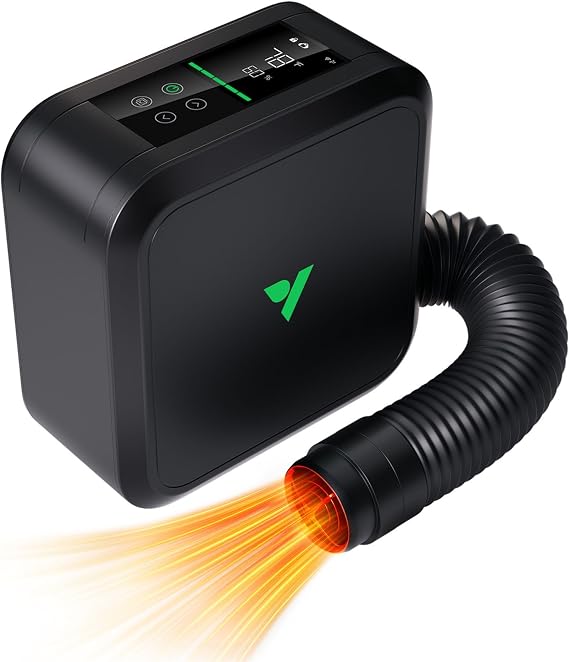 VIVOSUN AeroFlux 700W PTC Grow Tent Heater with Thermostat, APP & VPD