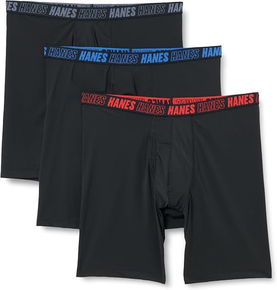 Hanes Men's Boxer Briefs (Pack of 3)