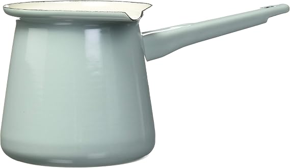 Dexam Vintage Home Turkish Coffeepot, Green Steel