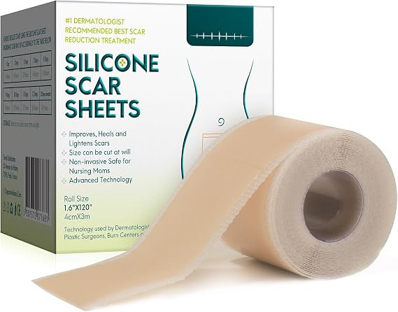 Silicone Sheets, Easy-Tear Gel Tape -1.6" x 120" Roll (3M), Waterproof Silicone Sheets - Silicone Tape, Ultra-Soft