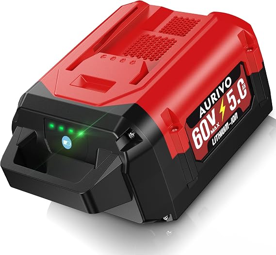 5.0Ah Battery Replacement for Toro 60V Battery, 300Wh 1200+ Cycles Li-ion Battery, Fits 75+ Toro 60V Flex Force Tools 88625 88650 88660 Lawn Mower, Snow Blower