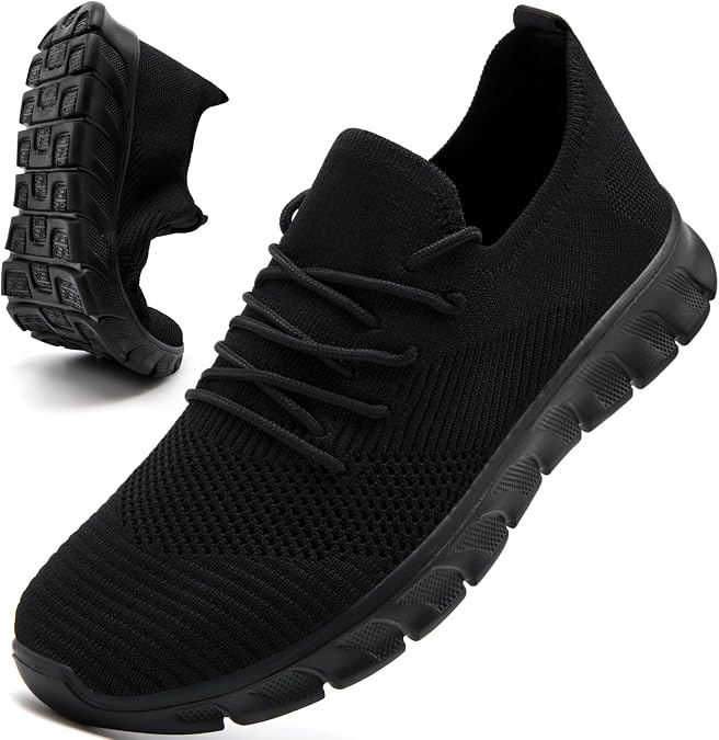 ZGPWZWL Mens Running Shoes Fashion Sneakers for Walking Tennis Gym Shoes Slip On Lightweight and Comfortable