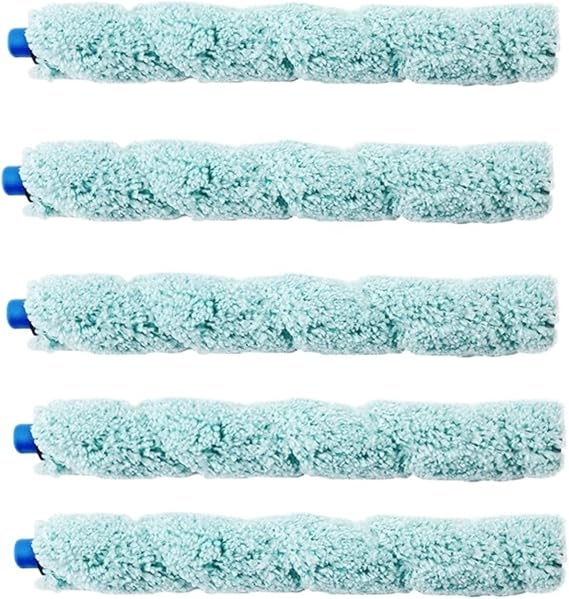 Soft Main Roller Brush,Compatible for ILIFE,W400 W450 W455 Floor Washing Robot,Compatible for Medion,18379/18999 Replacement Pats(5pcs)