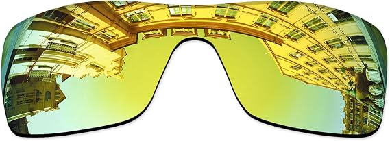 Lenses Replacement for Oakley Batwolf OO9101 Sunglass - 24K MirrorCoat Polarized