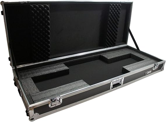 Harmony Audio Cases HCKB88W Flight Rolling ATA Hard Custom Case Compatible with 88 Note Keyboard