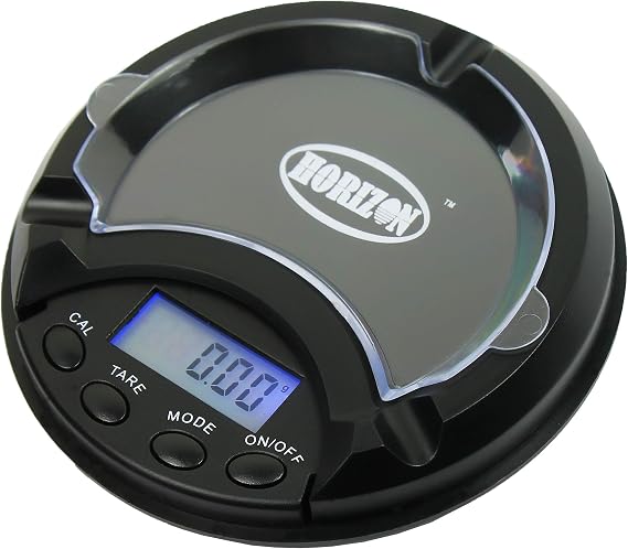 Horizon Ats-100 Digital Ashtray Scale, Precision Pocket Scale, 100g by 0.01g