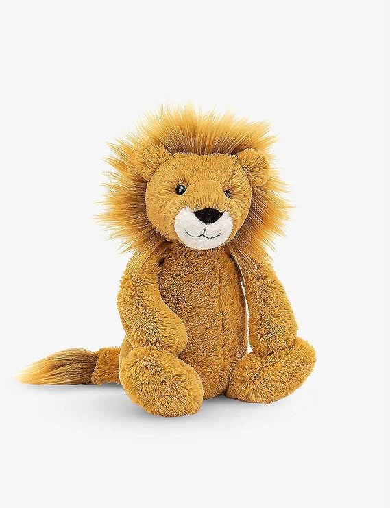Jellycat Medium Bashful Lion Collectable Plush