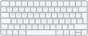 Apple Magic Keyboard: Wireless, Bluetooth, Rechargeable. Works with Mac, iPad, or iPhone; Spanish - White