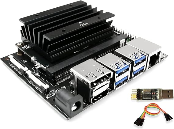 Jetson Nano 4GB RAM 16G eMMC Onboard for AI Robotics Machine Learning Heatsink Version