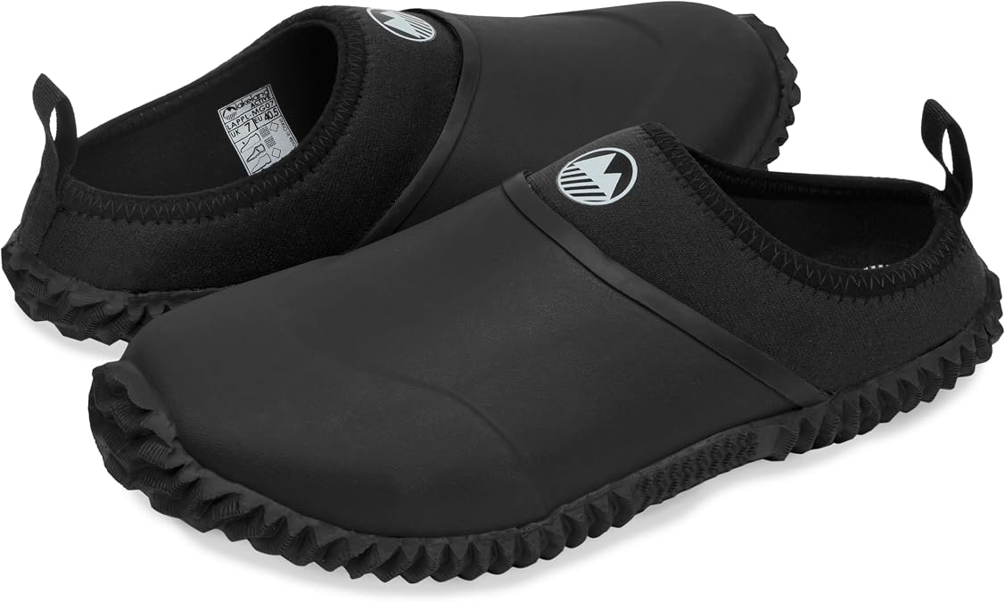 Lakeland Active Men’s Appleby Backless Gardening Clogs with Neoprene Lining &amp; Memory Foam Insole