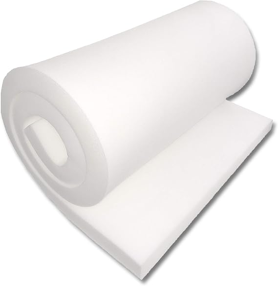 FoamTouch High Density 3'' Thickness x 14'' Width x 35'' Length Upholstery Foam Sheet