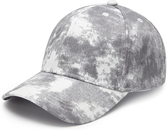 Custom Hat with Embroidered Text Name Unstructured Adjustable Metal Buckle Cap