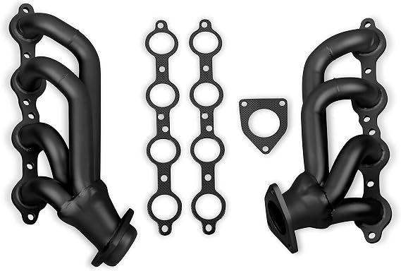 Flowtech 91843FLT Shorty Headers - Black Painted