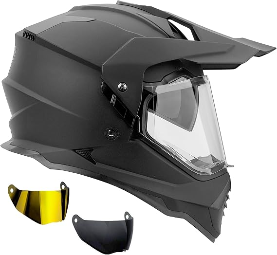 GDM Dual Sport Motorcycle Helmet