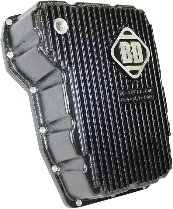 BD Diesel Performance 1061525 Transmission Pan, Black