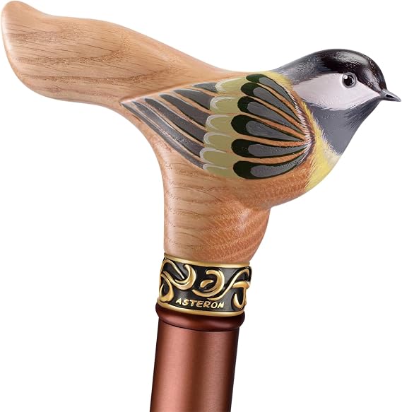 Asterom Walking Cane for Women - Handmade, Adjustable, Stylish - Cool Canes for Seniors Women, Fashionable Walking Sticks