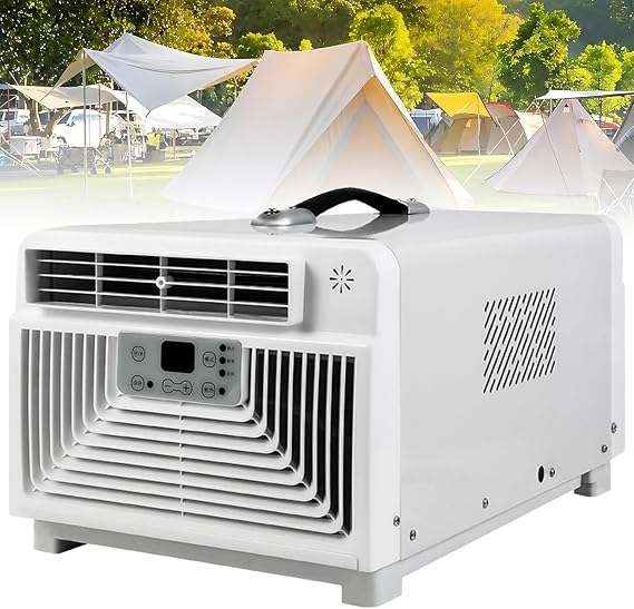 Bed Net Air Conditioner, 280W Mini Portable AC Unit for Bed Tent, Dorm & Small Spaces, True Compressor Cooling, Low Power Consumption Personal Air Conditioner with 12H Timer