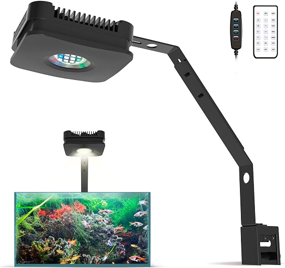 Lominie 30W Planted Aquarium Light, Full Spectrum Freshwater Plant Lamp [Energy Class A+]