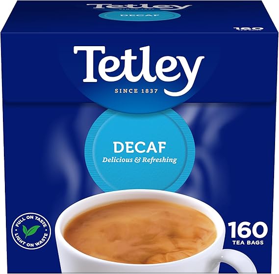 Tetley Decaf Tea Bags 160s