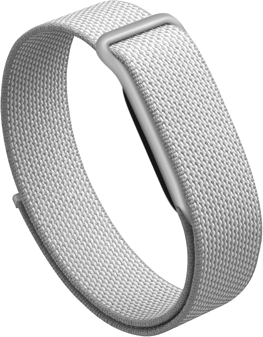 Nylon Band Compatible for Google for Fitbit Air, Breathable Replacement Strap with Buckle, Micro-Adjustable Performance for Fitbit Air Fitness Screenless Tracker