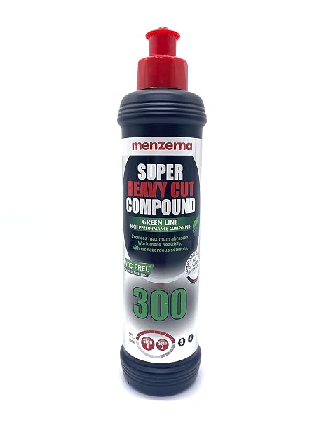 Menzerna Super Heavy Cut Compound 300 Green line (8oz)
