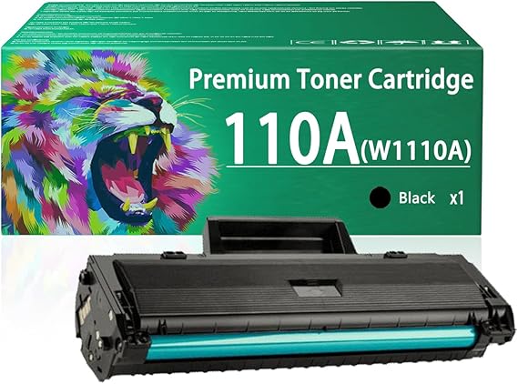 110A Toner Cartridge Compatible for HP 110A W1110A Toner Cartridges Work for HP Laser MFP 136w 136a 136nw 138p 138pn 138pnw Printers