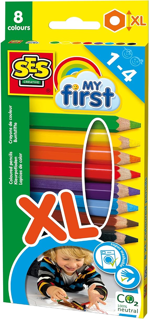 SES Creative My First Colored Pencils Arts & Crafts