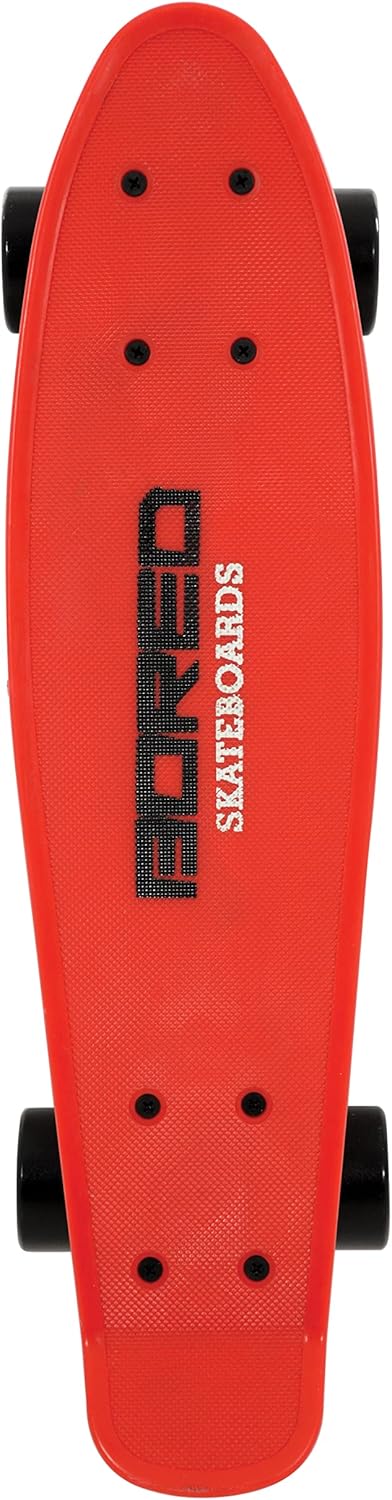 Bored Cruiser X Skateboard In Red