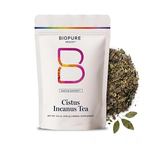 Biopure Health Cistus Incanus Tea | Biofilm Support | 116 Servings