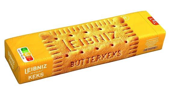 Leibniz Cookies | Leibniz Butter Cookie -30% Sugar | Leibniz Biscuit | German Cookies From Germany | 5,2 Ounce Total