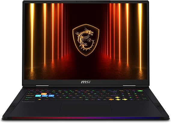 MSI Raider A18 HX A9WIG-038CA 18" UHD+ mini LED 120Hz Gaming Laptop, AMD Ryzen R9-9955HX3D, RTX 5080, 64GB (32GB*2) DDR5 6400MHz, 2TB Gen 5x4 NVMe PCIe SSD, Windows 11 PRO