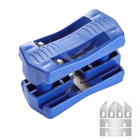 Edge Banding Trimmer, 1 Count, Manual Trimming Tool for PVC, Melamine, Wood, 0.5mm Thickness, 16-30mm Width