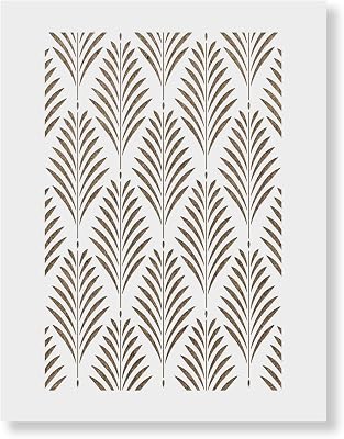 Fern Pattern Wall Stencil for Painting - DIY Home Decor Projects Stencils