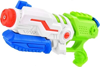 BPC Large Water Gun Soaker, 19-Inch High-Capacity 1200cc Blaster with Long Range up to 32ft, Pump Action Toy for Kids & Adults