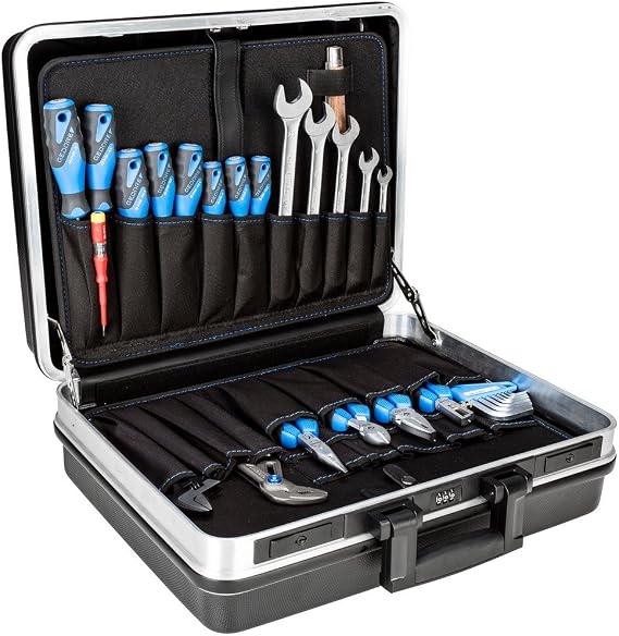 Gedore 1041 511883-001 Basic Tool Set in Case (74 Pieces)