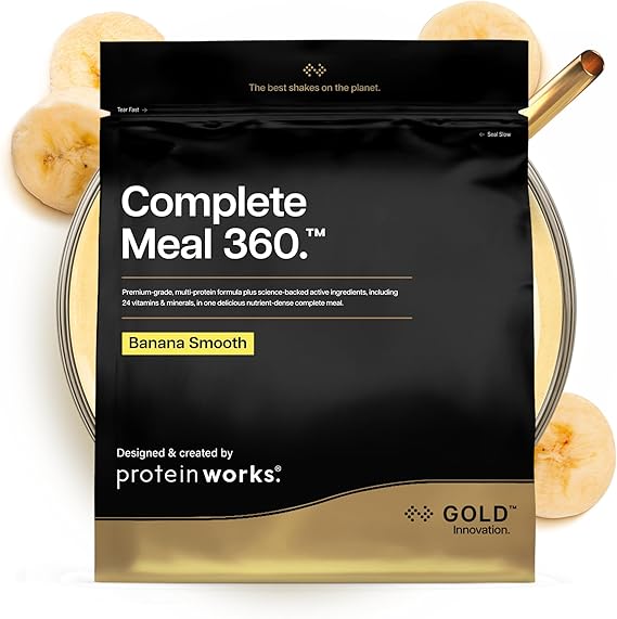 Protein Works | Complete Meal 360 - Gold, Banana Smooth, 500g