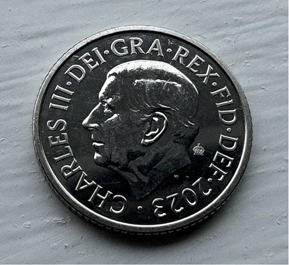 Double Sided Coin King Charles 10p [Heads On Both Sides] Made From Circulated Coin