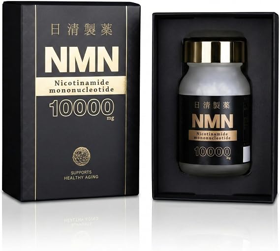 NMN Supplements, Made in Japan, Nissin Pharmaceutical NMN 10,000 mg 60 Tablets