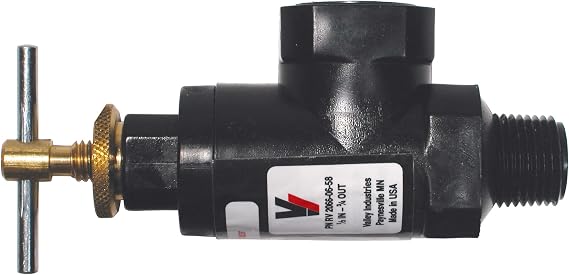 Valley Industries Pressure Relief Valve - 400 PSI, 15 GPM, 3/4" Ports
