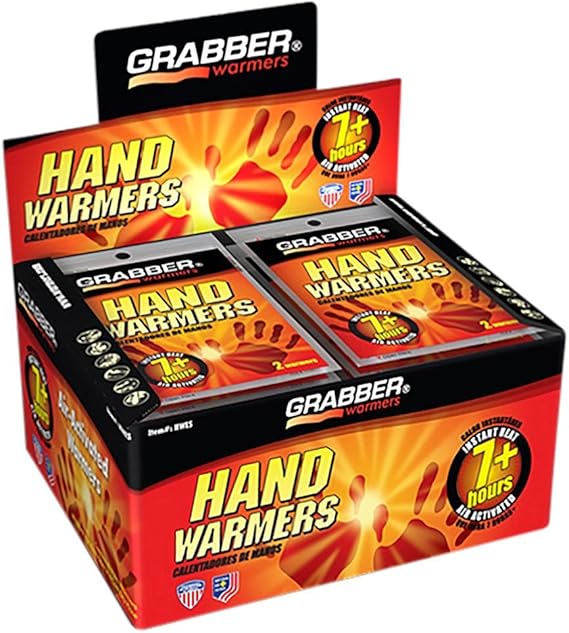 Grabber 7+ Hour Hand Warmers - 40 Pair Box